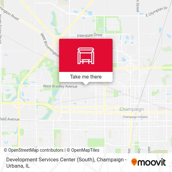 Development Services Center (South) map