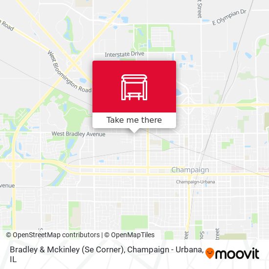 Mapa de Bradley & Mckinley (Se Corner)