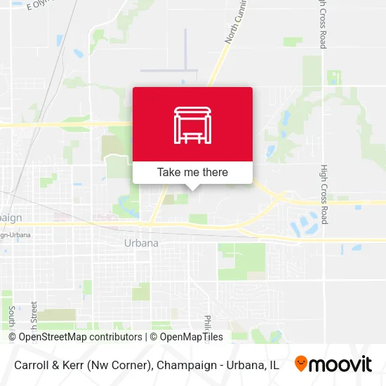 Mapa de Carroll & Kerr (Nw Corner)