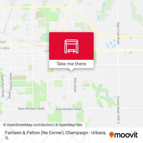 Fairlawn & Patton (Ne Corner) map