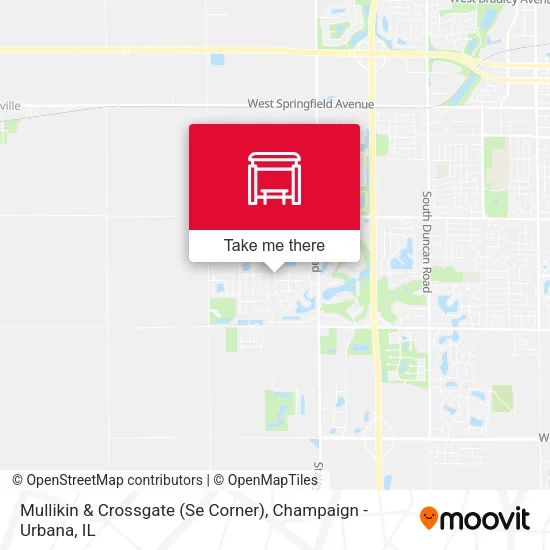 Mapa de Mullikin & Crossgate (Se Corner)