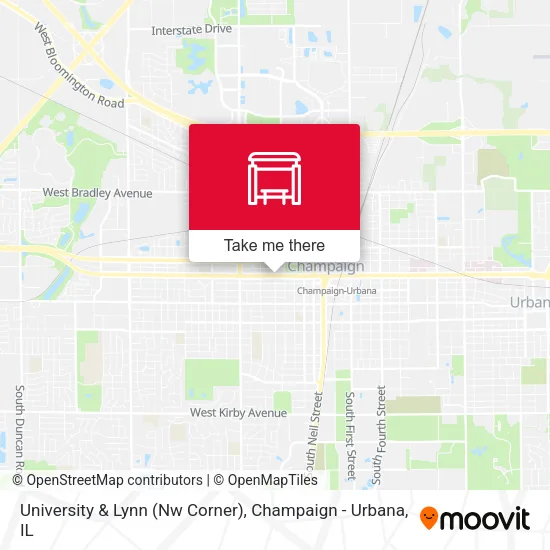 Mapa de University & Lynn (Nw Corner)