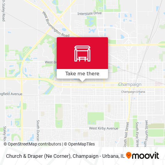 Church & Draper (Ne Corner) map