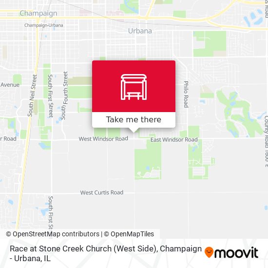 Mapa de Race at Stone Creek Church (West Side)