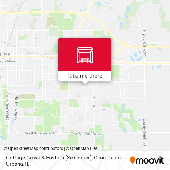 Cottage Grove & Eastern (Se Corner) map