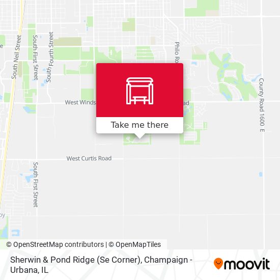 Sherwin & Pond Ridge (Se Corner) map