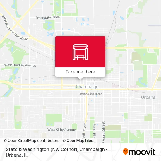 Mapa de State & Washington (Nw Corner)