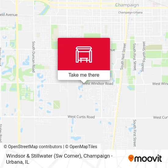 Mapa de Windsor & Stillwater (Sw Corner)