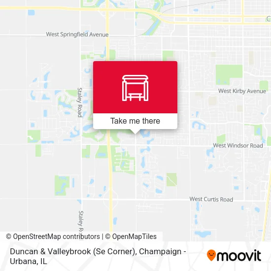Mapa de Duncan & Valleybrook (Se Corner)