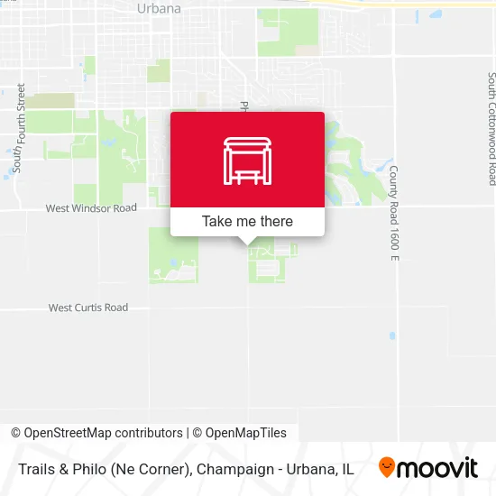 Mapa de Trails & Philo (Ne Corner)