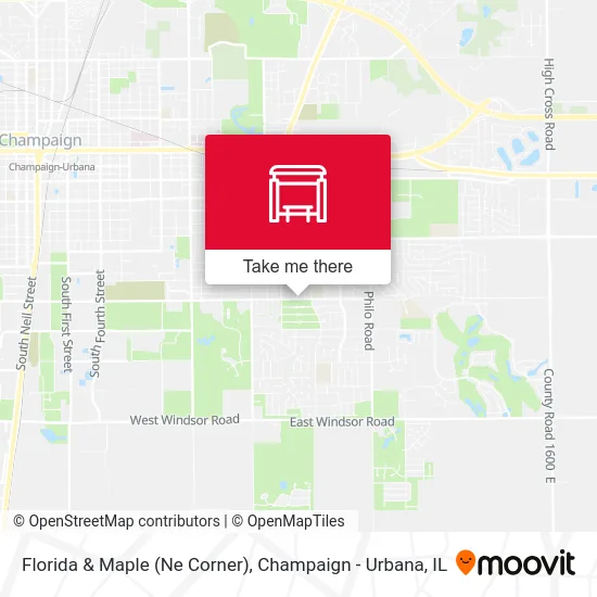 Florida & Maple (Ne Corner) map