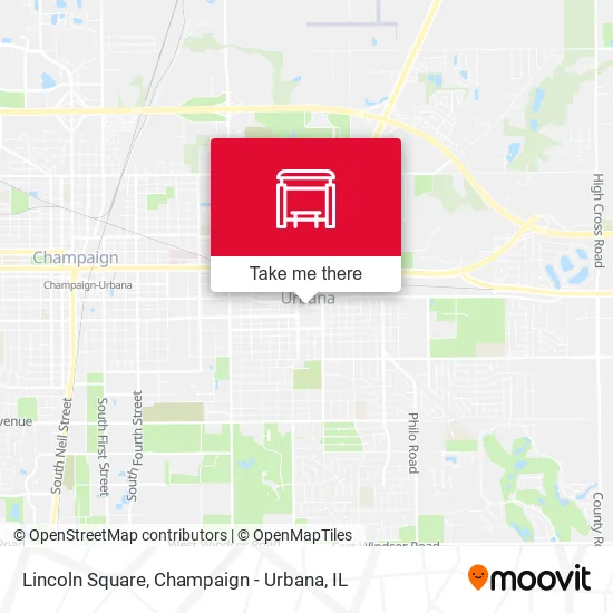 Lincoln Square map