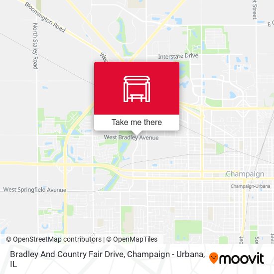 Mapa de Bradley And Country Fair Drive