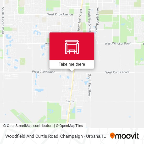 Woodfield And Curtis Road map