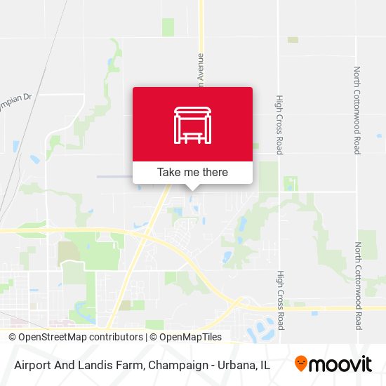 Airport And Landis Farm map