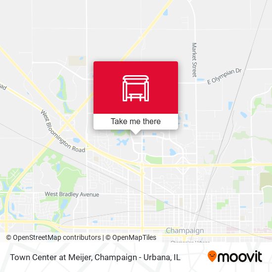 Town Center at Meijer map