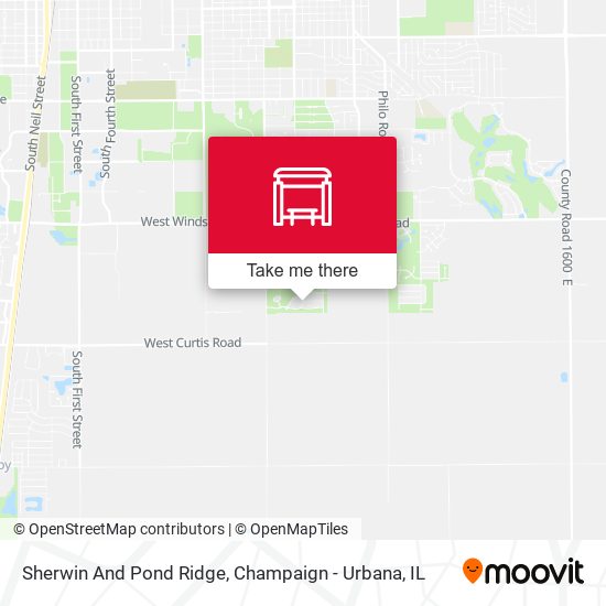 Sherwin And Pond Ridge map