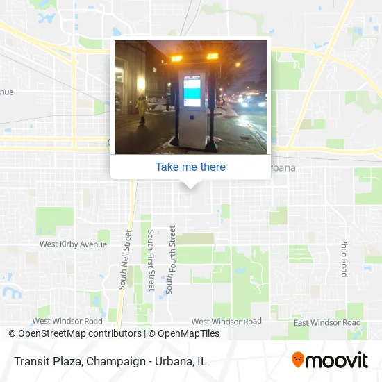 Mapa de Transit Plaza