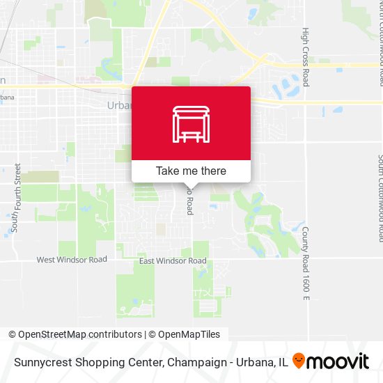 Sunnycrest Shopping Center map