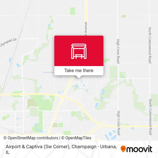 Mapa de Airport & Captiva (Sw Corner)
