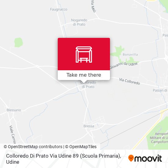Colloredo Di Prato Via Udine 89 (Scuola Primaria) map