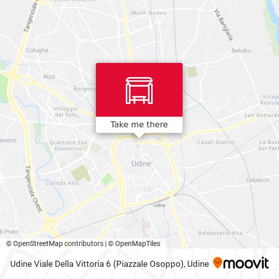 Udine Viale Della Vittoria 6 (Piazzale Osoppo) map