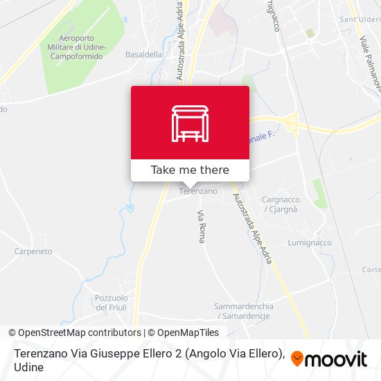 Terenzano Via Giuseppe Ellero 2 (Angolo Via Ellero) map
