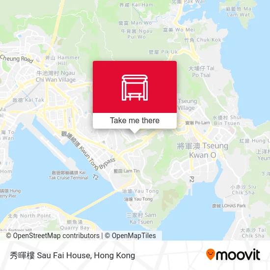 秀暉樓 Sau Fai House map