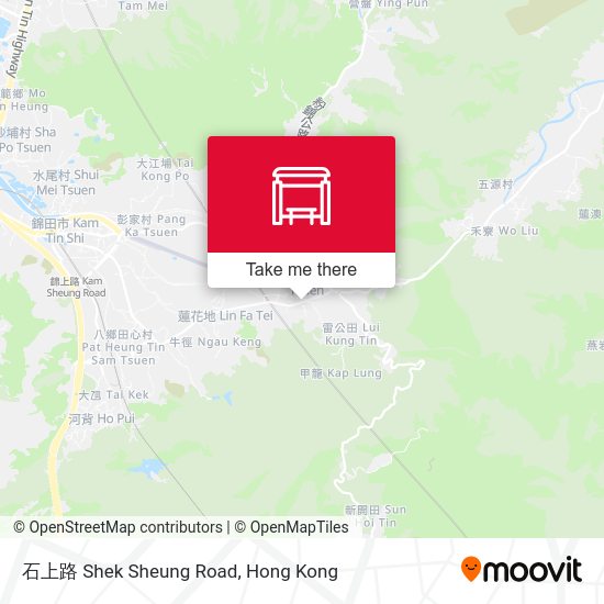 石上路 Shek Sheung Road地圖