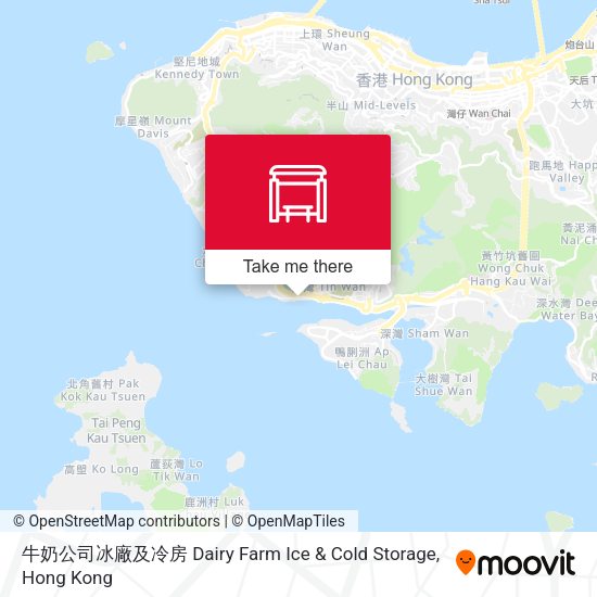 牛奶公司冰廠及冷房 Dairy Farm Ice & Cold Storage map