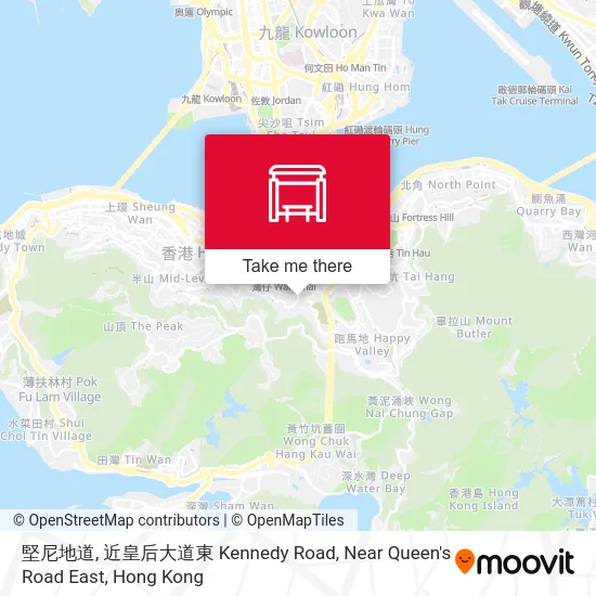 堅尼地道, 近皇后大道東 Kennedy Road, Near Queen's Road East地圖