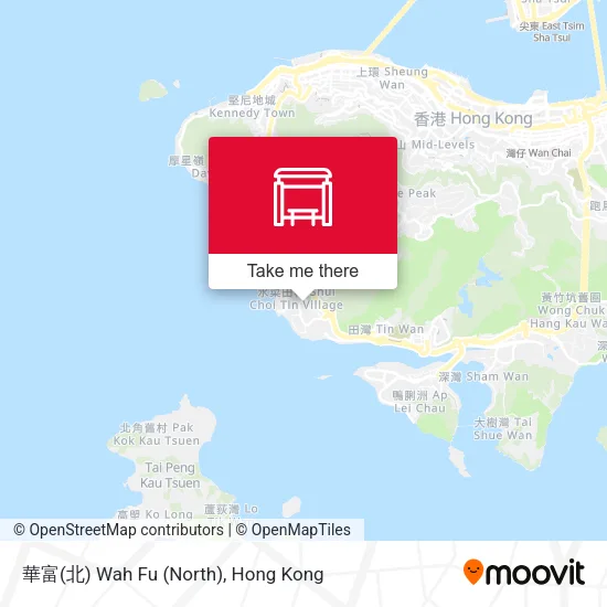 華富(北) Wah Fu (North) map