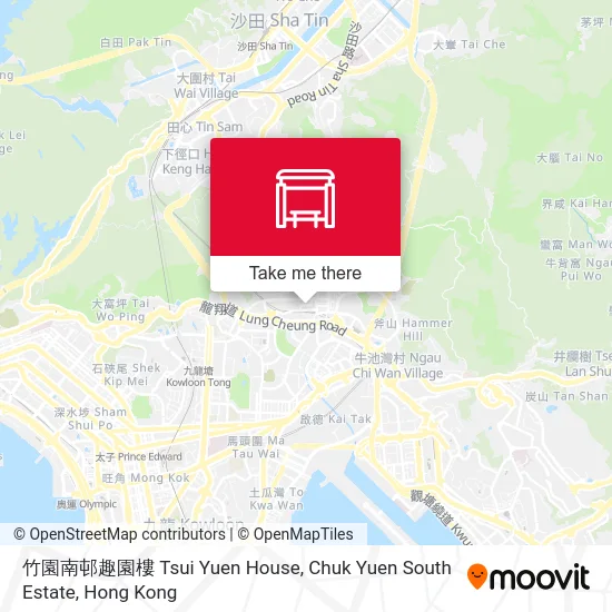 竹園南邨趣園樓 Tsui Yuen House, Chuk Yuen South Estate地圖