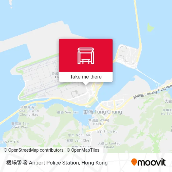 機場警署 Airport Police Station map