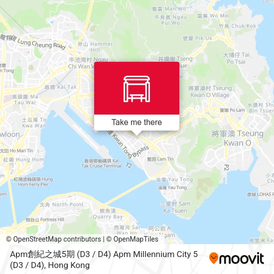 Apm創紀之城5期 (D3 / D4) Apm Millennium City 5 (D3 / D4) map