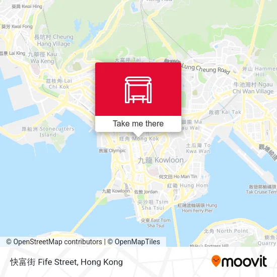 快富街 Fife Street map