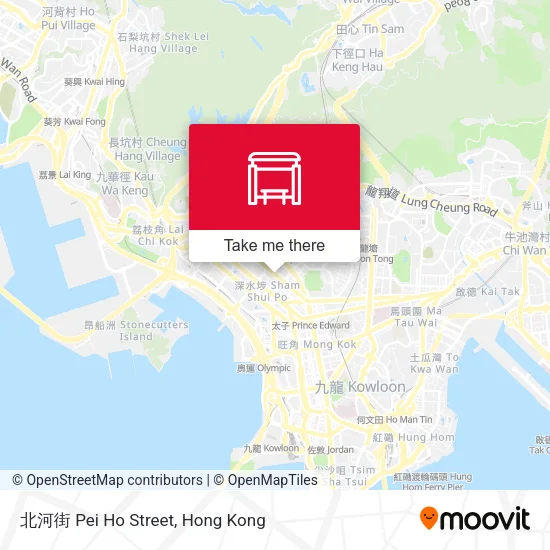 北河街 Pei Ho Street map