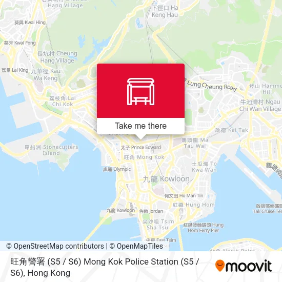 旺角警署 (S5 / S6) Mong Kok Police Station (S5 / S6) map