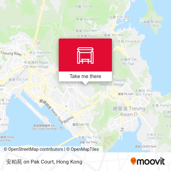 安柏苑 on Pak Court地圖