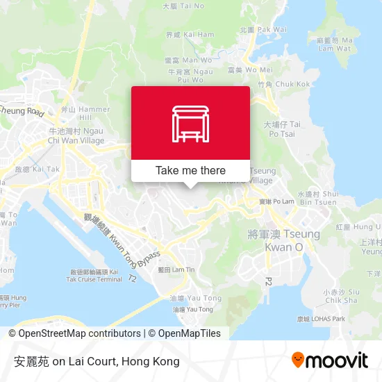 安麗苑 on Lai Court map