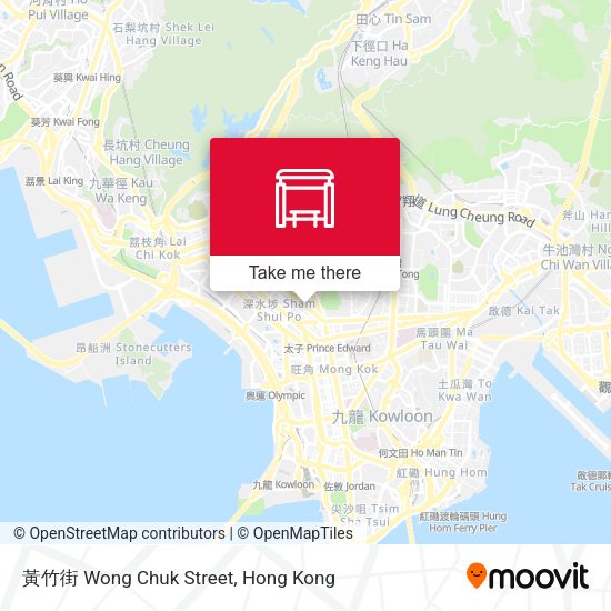 黃竹街 Wong Chuk Street地圖