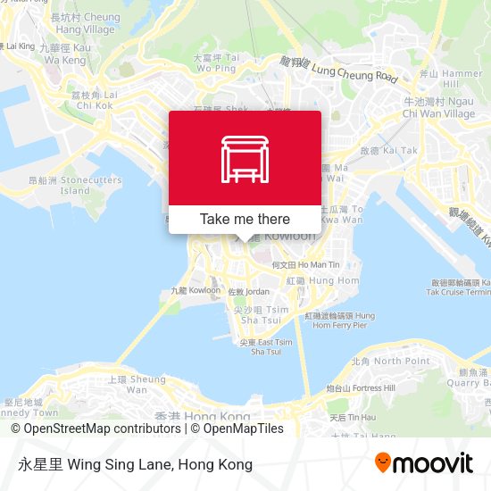 永星里 Wing Sing Lane地圖