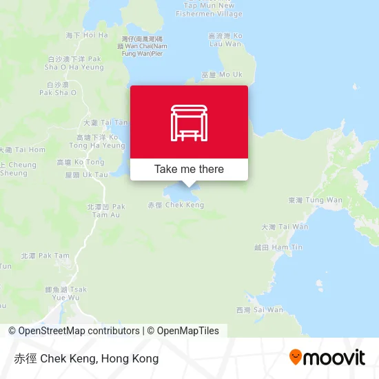 赤徑 Chek Keng地圖