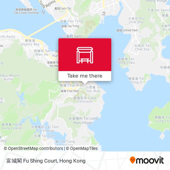 富城閣 Fu Shing Court map