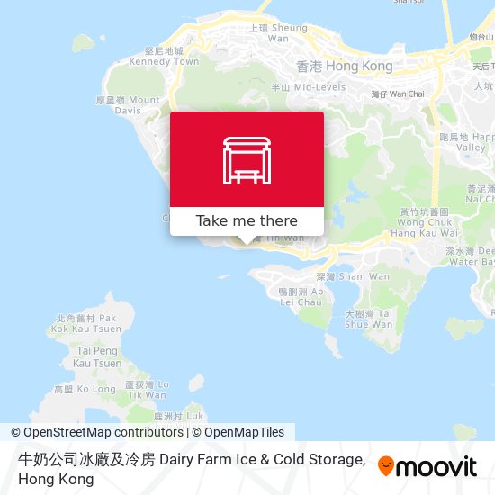 牛奶公司冰廠及冷房 Dairy Farm Ice & Cold Storage map