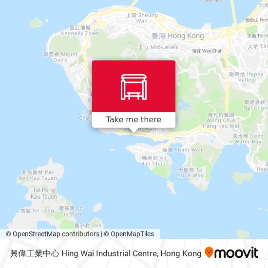 興偉工業中心 Hing Wai Industrial Centre map