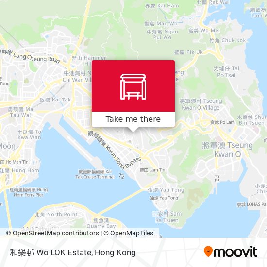 和樂邨 Wo LOK Estate map