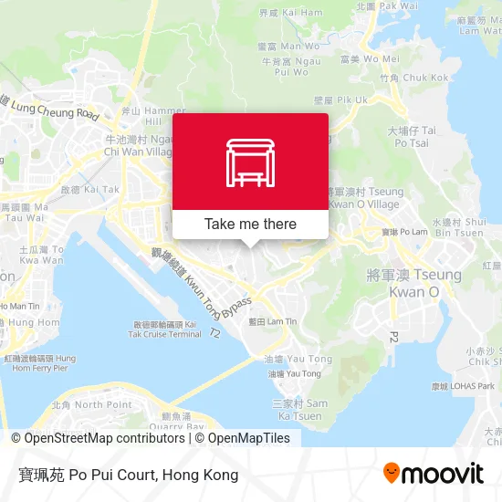寶珮苑 Po Pui Court地圖