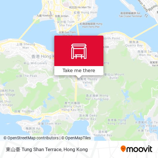 東山臺 Tung Shan Terrace map