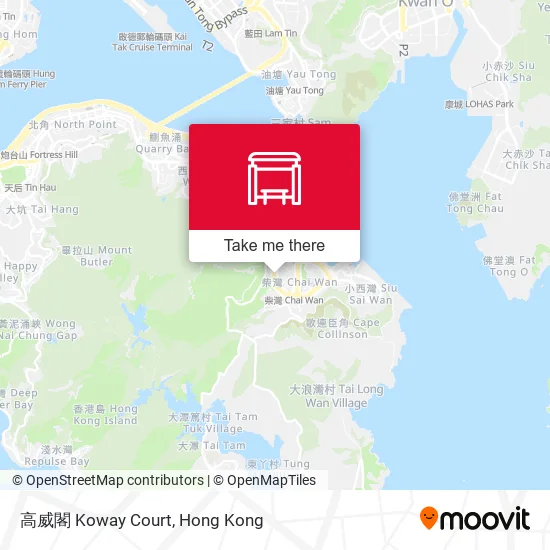 高威閣 Koway Court map